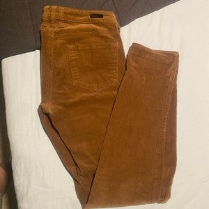KUT brown corduroy size 6 skinny pants